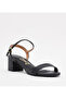 Vizzano Ladies Mid Heel Sandals Black | Made In Brazil
