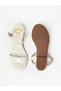 Girls Sandals With Back Strap White | Made In Brazil - 6