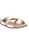 Ladies Flat Sandals Golden | Made In Brazil - 5
