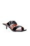 Vizzano Ladies Low Heel Sandals Black | Made In Brazil