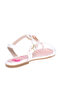 Pre Teen Girls Sandals With Back Strap White | Made In Brazil - 3