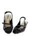 Ladies Low Heel Sandals Black | Made In Brazil - 4