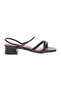 Vizzano Ladies Low Heel Sandals Black | Made In Brazil - 2