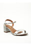 Vizzano Ladies Sandals With Back Strap Silver | Made In Brazil