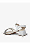 Pre Teen Girls Sandals With Back Strap White | Made In Brazil - 3