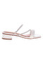 Vizzano Ladies Low Heel Sandals White | Made In Brazil - 2