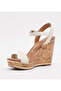 Vizzano Ladies Wedge Sandals Off White | Made In Brazil - 2