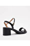 Vizzano Ladies Mid Heel Sandals Black | Made In Brazil - 3