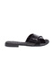 Ladies Flat Sandals Black | Made In Brazil - 2