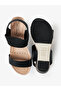 Ladies Wedge Sandals Black | Made In Brazil - 5