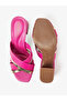 Ladies Party Sandals Magenta | Made In Brazil - 5