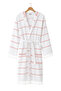 Hooded Unisex Striped Peshtemal Bathrobe - 3