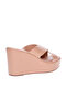 Ladies Wedge Sandals Beige | Made In Brazil - 3