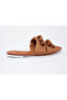 Ladies Flat Sandals Camel | Made In Brazil - 2