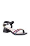 Pre Teen Girls Sandals With Back Strap Black | Made In Brazil