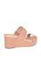 Ladies Wedge Sandals Nude | Made In Brazil - 3