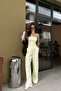 Women's Yellow Strapless Suit 1006-5234 - 5
