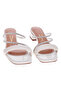 Vizzano Ladies Low Heel Sandals White | Made In Brazil - 4