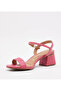 Vizzano Ladies Mid Heel Sandals Pink Gloss 1035 | Made In Brazil - 2
