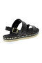 Ladies Sandals With Back Strap Black | Made In Brazil - 3