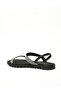 Ladies Flat Sandals Black | Made In Brazil - 2