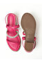 Ladies Mid Heel Sandals Pink | Made In Brazil - 5