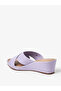 Ladies Wedge Sandals Lilac | Made In Brazil - 3