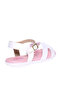 Infant Girls Sandals With Back Strap White | Made In Brazil - 3