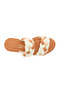 Vizzano Ladies Flat Sandals Off White | Made In Brazil - 5