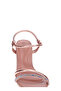 Ladies Mid Heel Sandals Blue | Made In Brazil - 5