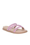 Ladies Flat Sandals Pink | Made In Brazil