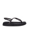 Ladies Flat Sandals Black | Made In Brazil - 2