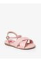 Infant Girls Sandals With Back Strap Pink | Made In Brazil - 2