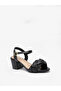 Ladies Low Heel Sandals Black | Made In Brazil - 2