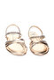 Ladies Flat Sandals Golden | Made In Brazil - 4