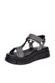 Ladies Flat Sandals Black | Made In Brazil - 2