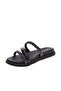 Ladies Flat Sandals Black | Made In Brazil - 2