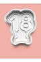 18 Year Old Birthday Cookie Mold and Sugar Dough Mold Set of 4 - 5