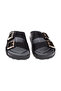 Ladies Flat Sandals Black | Made In Brazil - 4