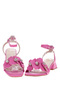 Pre Teen Girls Sandals With Back Strap Pink | Made In Brazil - 4