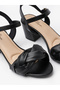 Ladies Low Heel Sandals Black | Made In Brazil - 4