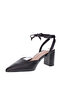 Ladies Mid Heel Sandals Black | Made In Brazil - 2