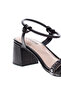 Ladies Low Heel Sandals Black | Made In Brazil - 5