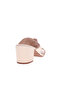 Ladies Mid Heel Sandals Beige | Made In Brazil - 3