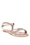 Infant Girls Sandals With Back Strap Gold | Made In Brazil