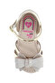 Infant Girls Sandals With Back Strap Gold | Made In Brazil - 5