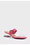Ladies Mid Heel Sandals Pink | Made In Brazil - 2