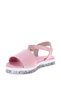 Pre Teen Girls Sandals With Back Strap Pink | Made In Brazil - 2