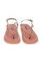 Ladies Flat Sandals Pink | Made In Brazil - 4