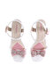 Pre Teen Girls Sandals With Back Strap White | Made In Brazil - 5